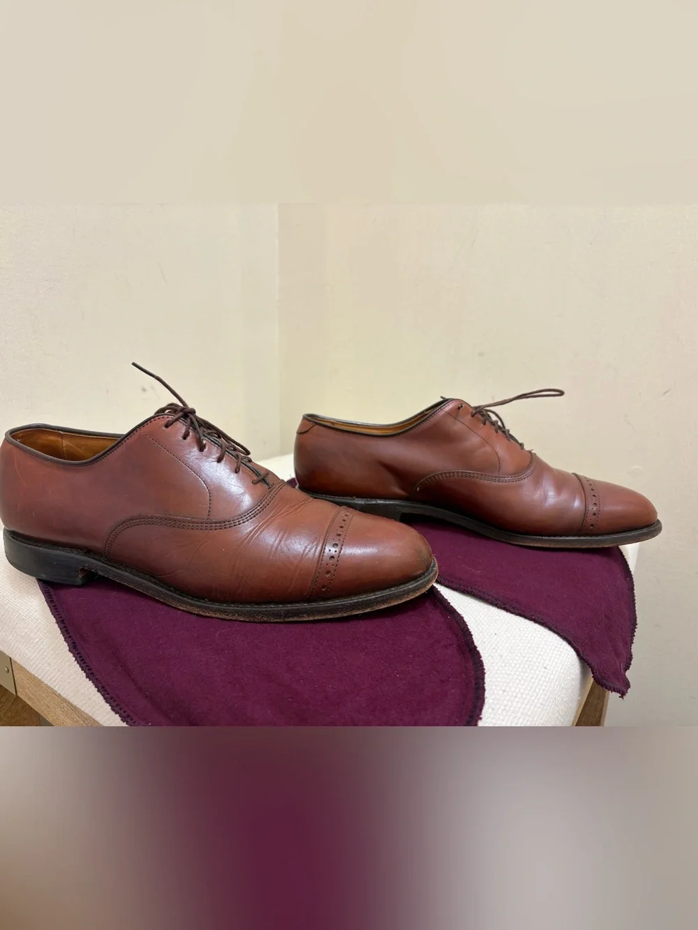 Allen Edmonds refined wear smooth